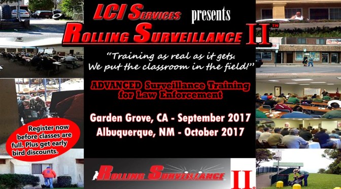 Register Now for Advanced Rolling Surveillance in California or New Mexico
