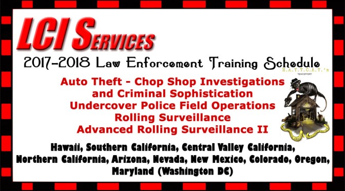 The 2018 Schedule – Reserve Your Space Now