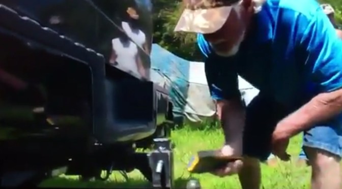 Sweeping for Tracking Devices