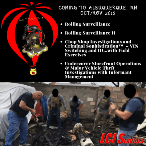 Coming to Albuquerque, NM Oct_Nov 2019